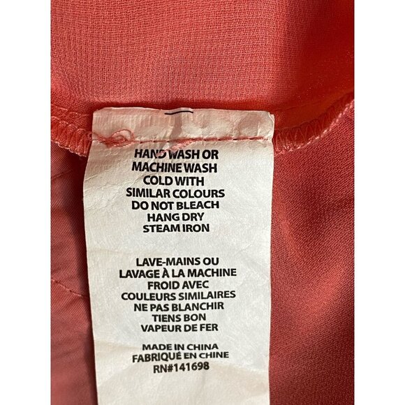 Ramy Brook Matilda Embroidery Smocked Mini Dress V-Neck Sleeveless Lined Size L - Picture 10 of 12